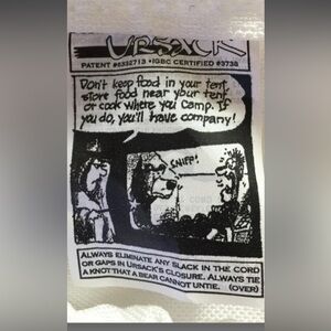 Ursack Bear Resistant Food Container Lightweight